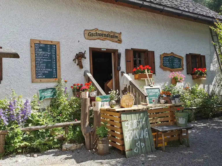 Gs hwendtalm – gemütliche Alm mit Ausblick