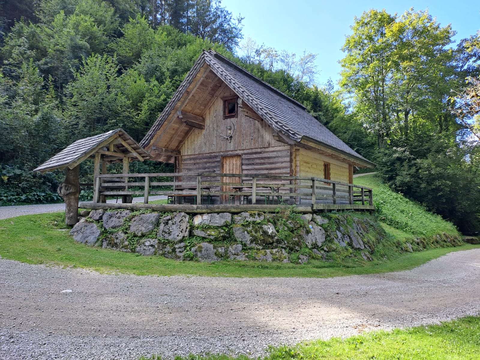 Hütte Ebenführer – Gruppenhütte im Brunnbachtal